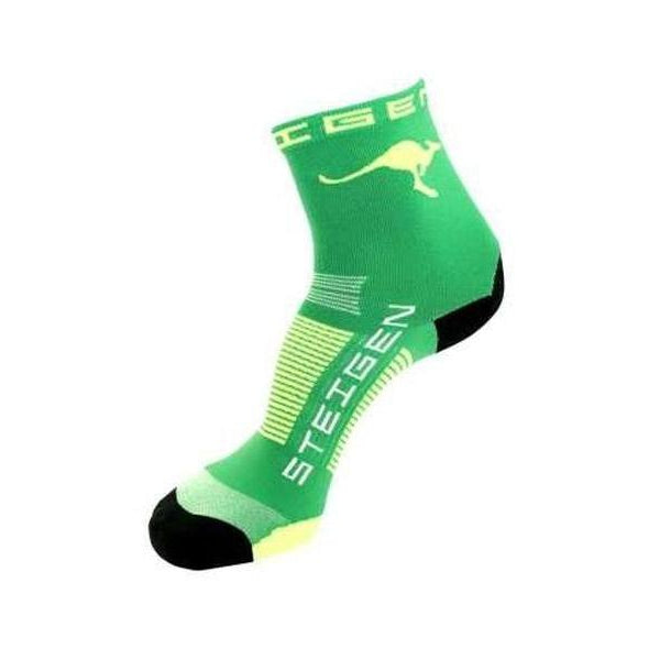 Green deals running socks