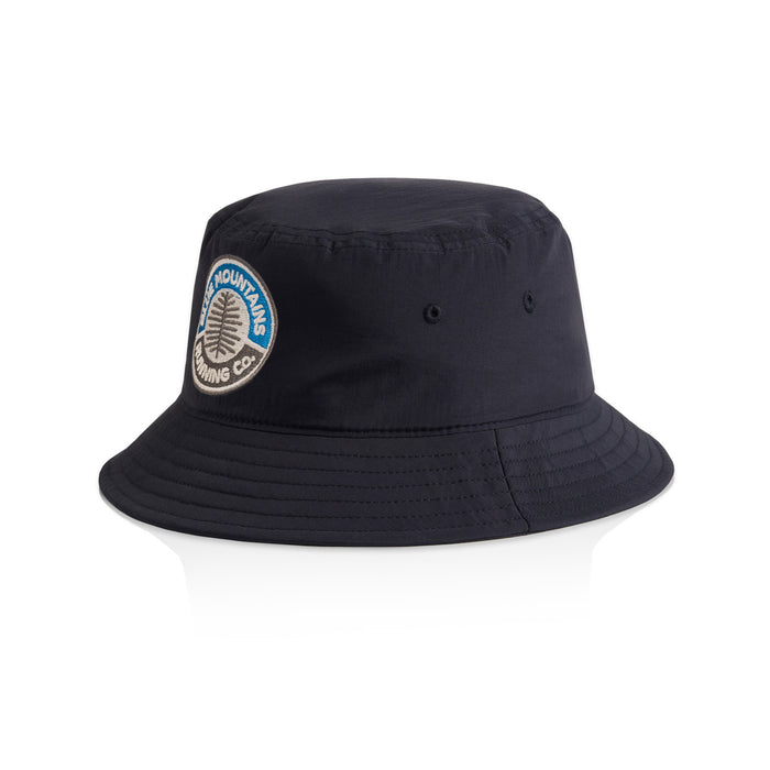 Unisex Blue Mountains Running Co Embroidered Bucket Hat