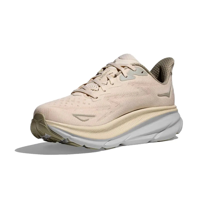 Mens Hoka Clifton 9 - Oat Milk / Barley