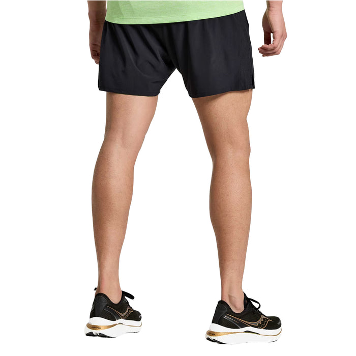 Mens Saucony Outpace 5 Inch Shorts