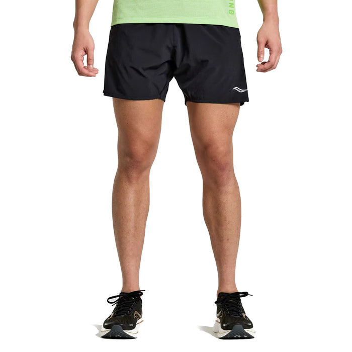 Mens Saucony Outpace 5 Inch Shorts