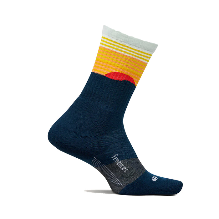 Unisex Feetures Socks Trail Max Cushion Mini Crew