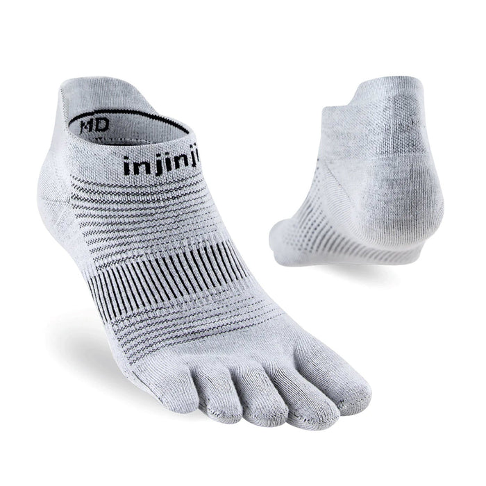 Unisex Injinji Run Lightweight No-Show Socks