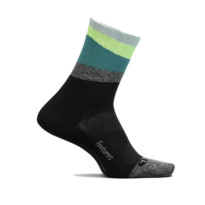 Unisex Feetures Elite Ultra Light Cushion Mini Crew Socks