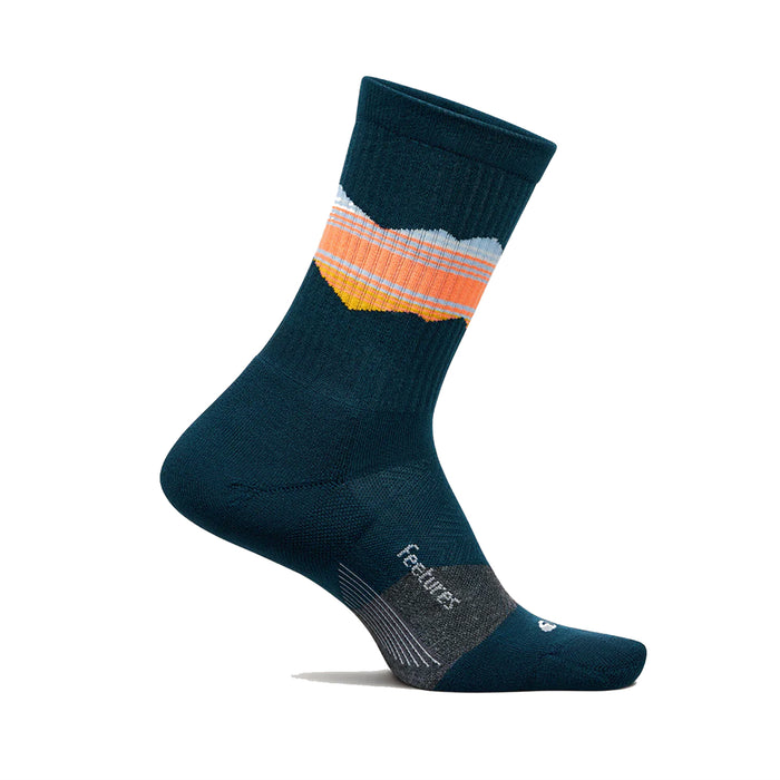 Unisex Feetures Socks Trail Max Cushion Mini Crew