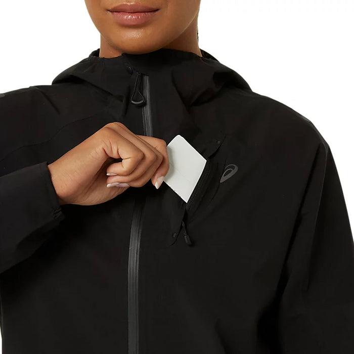 Womens ASICS Metarun Waterproof Jacket