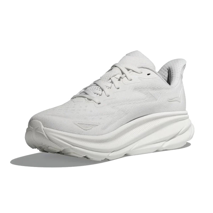 Womens Hoka Clifton 9 (Wide) - White / White