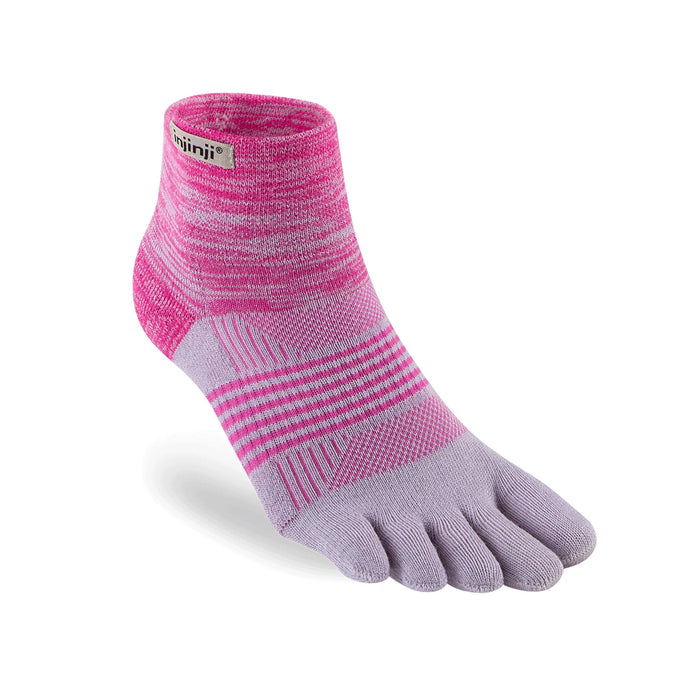 Womens Injinji Trail Midweight Mini-Crew Socks