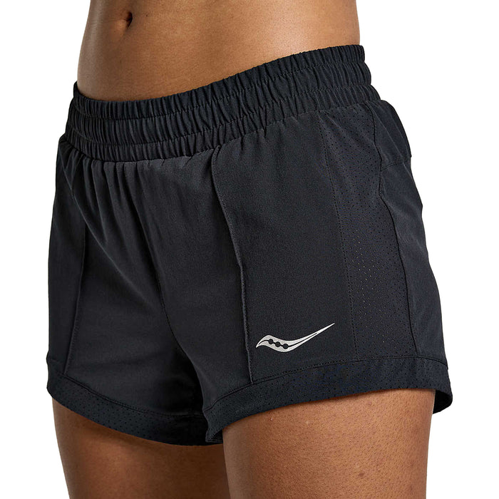 Womens Saucony Outpace 3 Inch Shorts