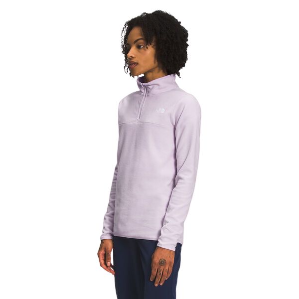 The North Face Womens TKA 100 Glacier 1/4 Zip- Lightweight — Blue Mountains  Running Company